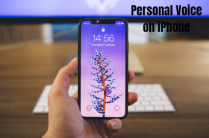 Personal Voice on iPhone